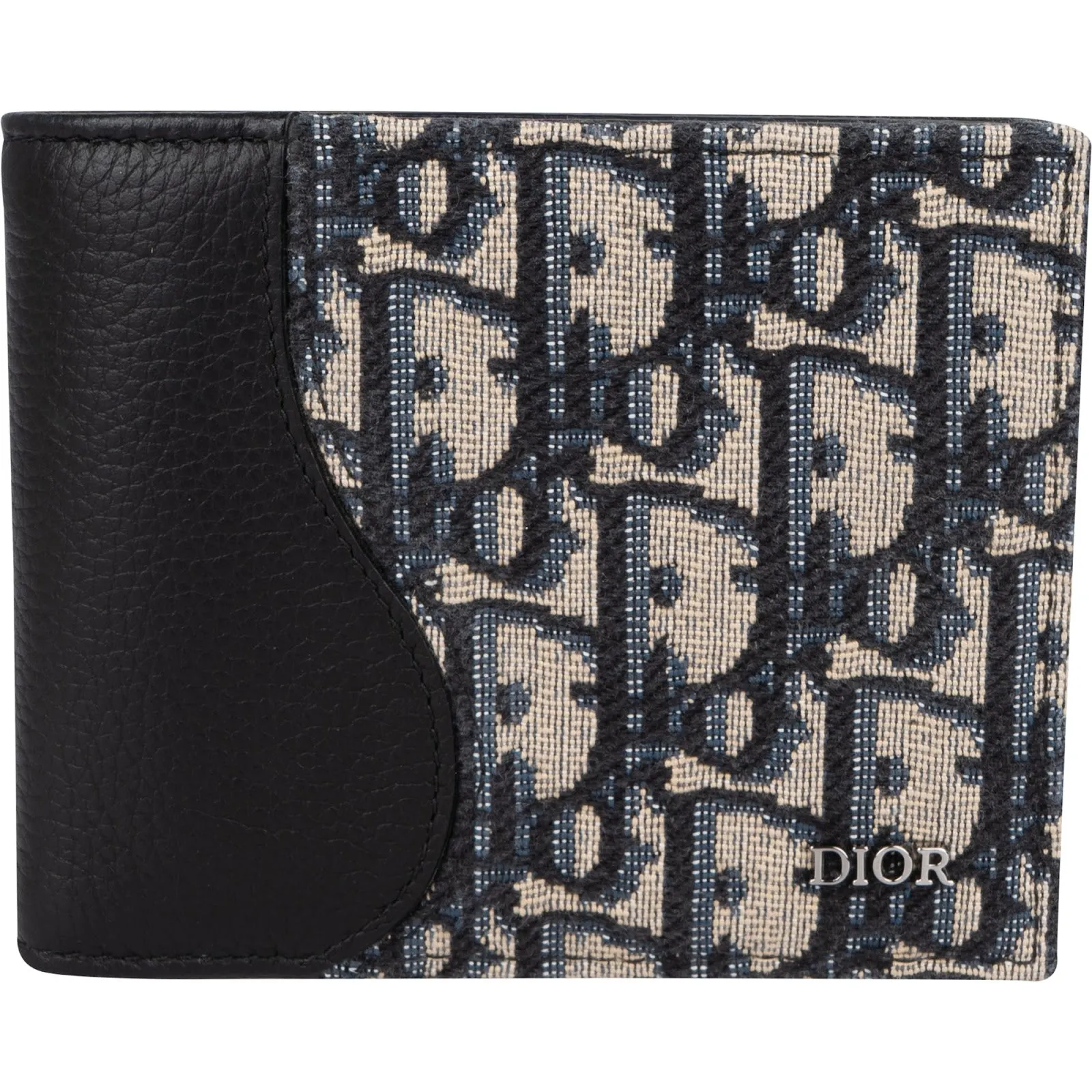 Christian Dior Oblique Trotter Monogram Jacquard Bifold Wallet